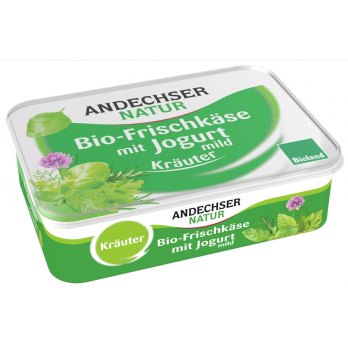 Frischkäse Kräuter, 175g, Andechser
