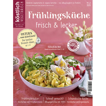 Köstlich VEGETARISCH, März/Apr 2026