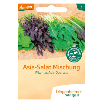 Saatgut Pikantes Asia-Quartett, 5 g