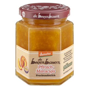 Pfirsich-Maracuja Fruchtaufstrich