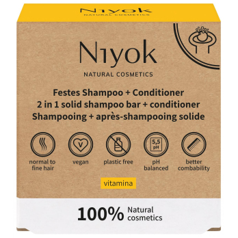 Festes Shampoo & Conditioner Vitamina, Niyok