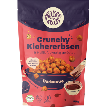 Crunchy Kichererbsen Barbecue, 90 g