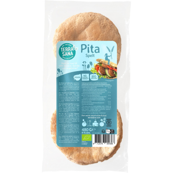 Dinkel Pita, 2 x 4 Stück 480 g