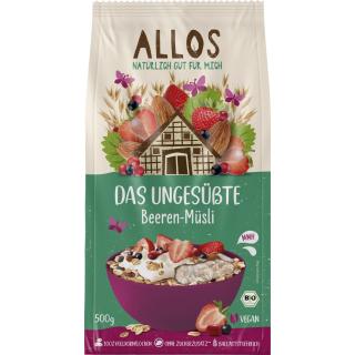 Das Ungesüßte Beeren-Müsli von Allos