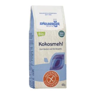 Kokosmehl (glutenfrei), 400 gr Packung, Spielberger