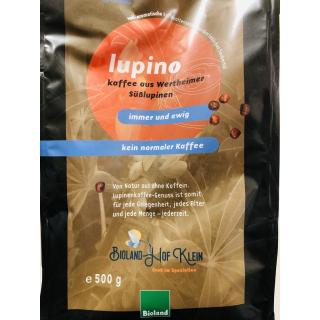 Lupino, Kaffee aus Lupinen aus der Region, gemahlen