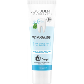Zahncreme Mineralstoff Calcium (ohne Fluorid)