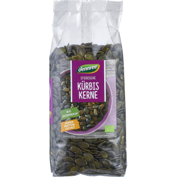 Kürbiskerne, 500 g, dennree
