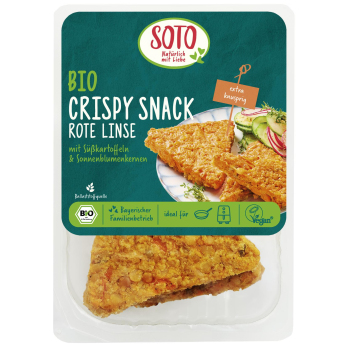 Crispy Snack Rote Linse, Soto
