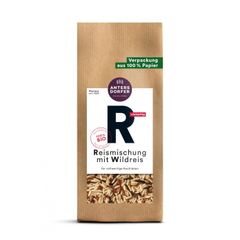 Reismischung mit Wildreis, Antersdorfer Mühle, 500 g Packung