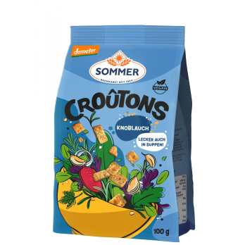 Croutons Knoblauch, Sommer & Co.