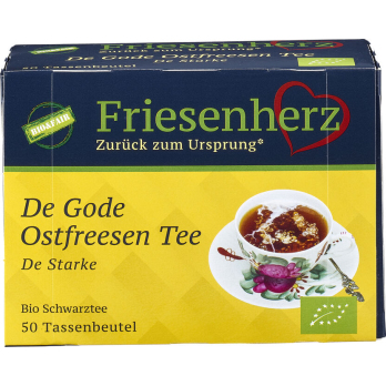 Friesenherz De Gode Ostfreesen Schwarztee, 50 Btl