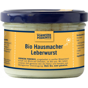 Hausmacher Leberwurst,Vorwerk Podemus