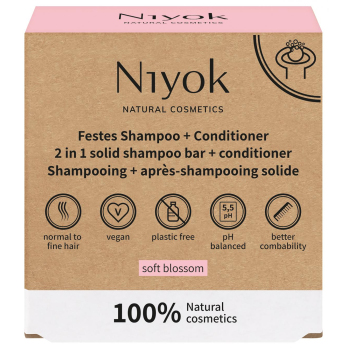 Festes Shampoo & Conditioner Soft Bloss, Niyok