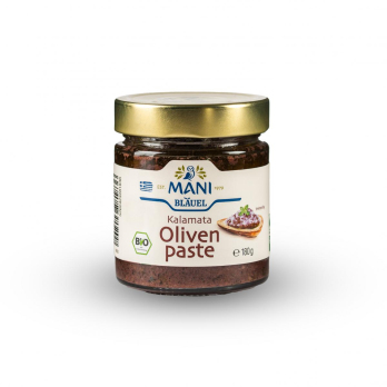 Kalamata Oliven Paste, Mani Bläuel