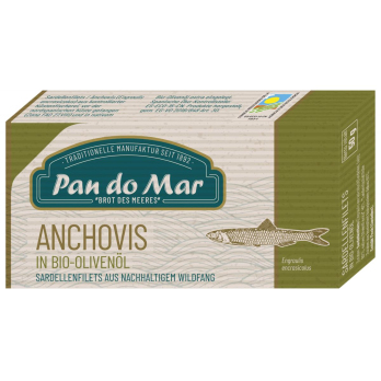 Sardellenfilets, in Bio-Olivenöl extra nativ